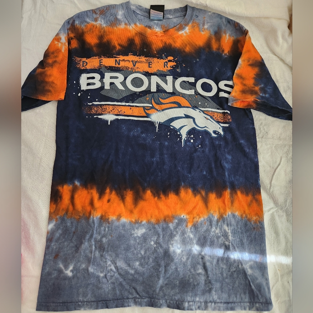 Denver Broncos Tie Dye T Shirt